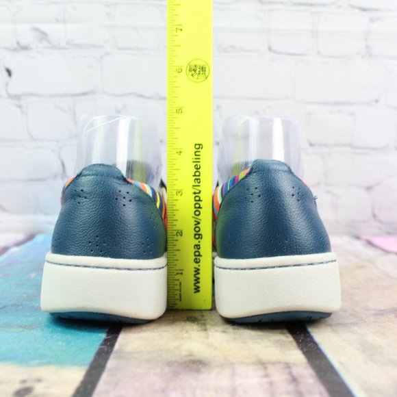 DANSKO Woven Stripe Flat Loafer Sneakers 7 / 37 - Picture 7 of 9